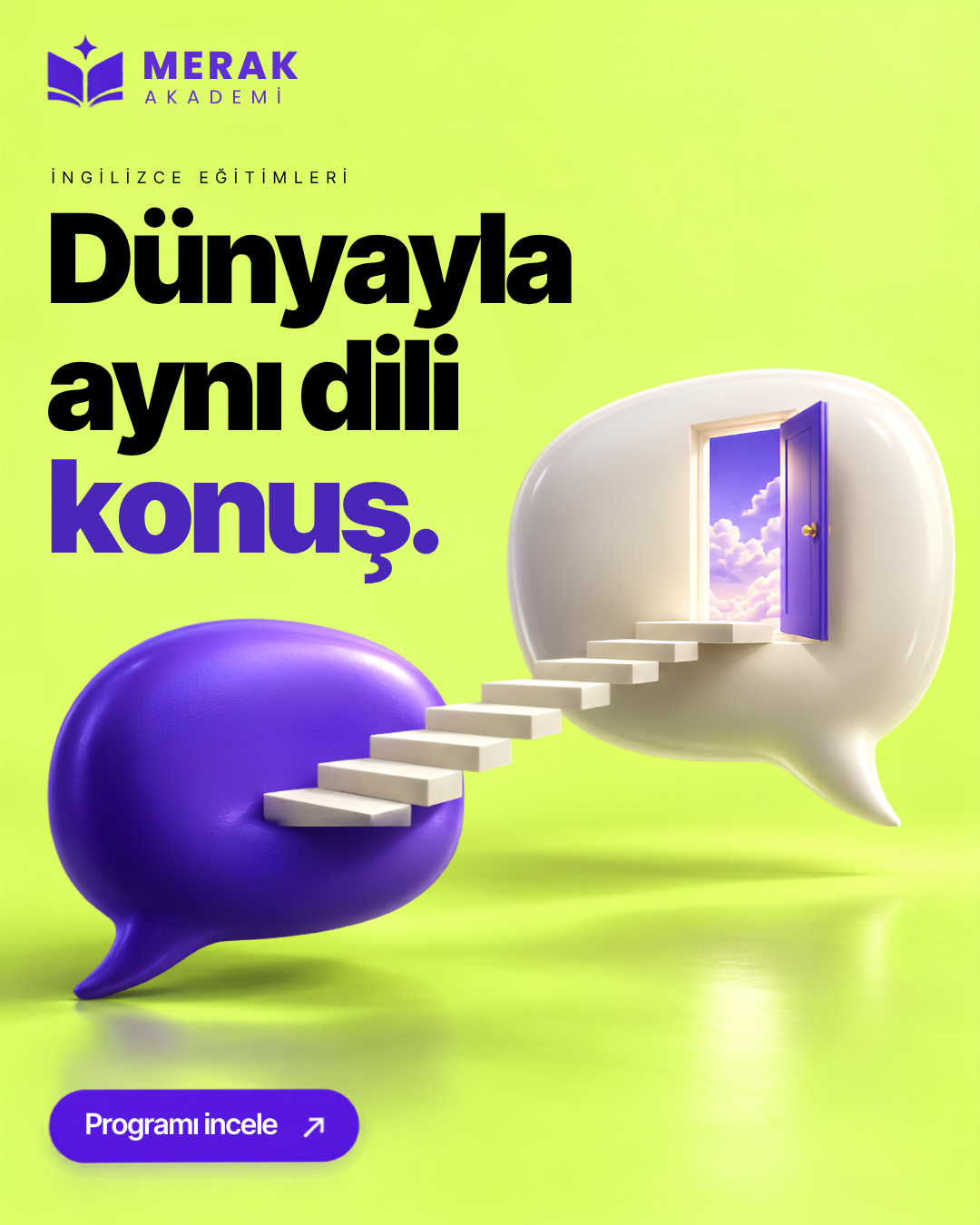 Merak Akademi — Dünyayla aynı dili konuş.